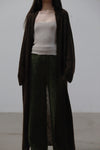 SWAYING/KNIT Seamless Mohair Long Suit SW212SZ71 Brown PS38